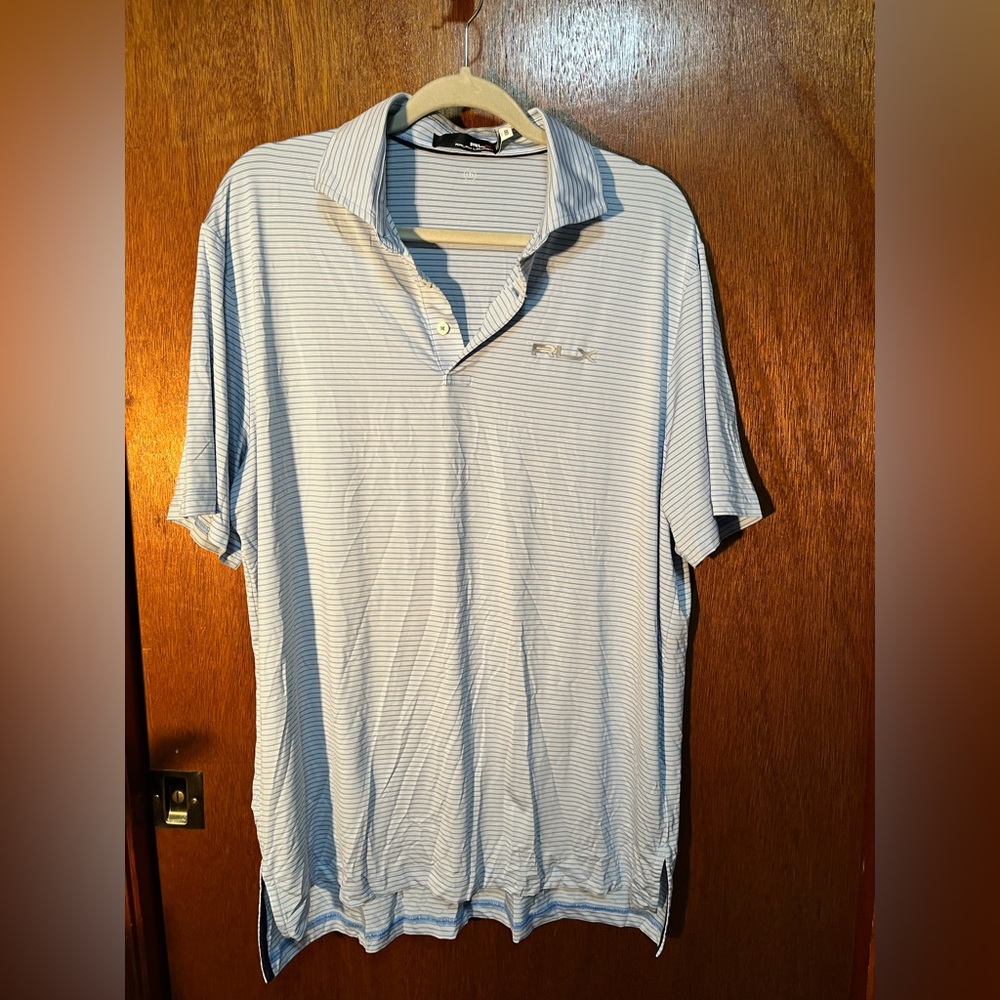 RLX size L. Ralph Lauren blue on‎ blue.